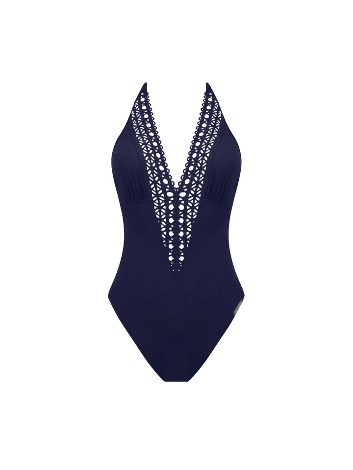 Lise Charmel Ajourage Couture Wireless Plunging Back Swimsuit