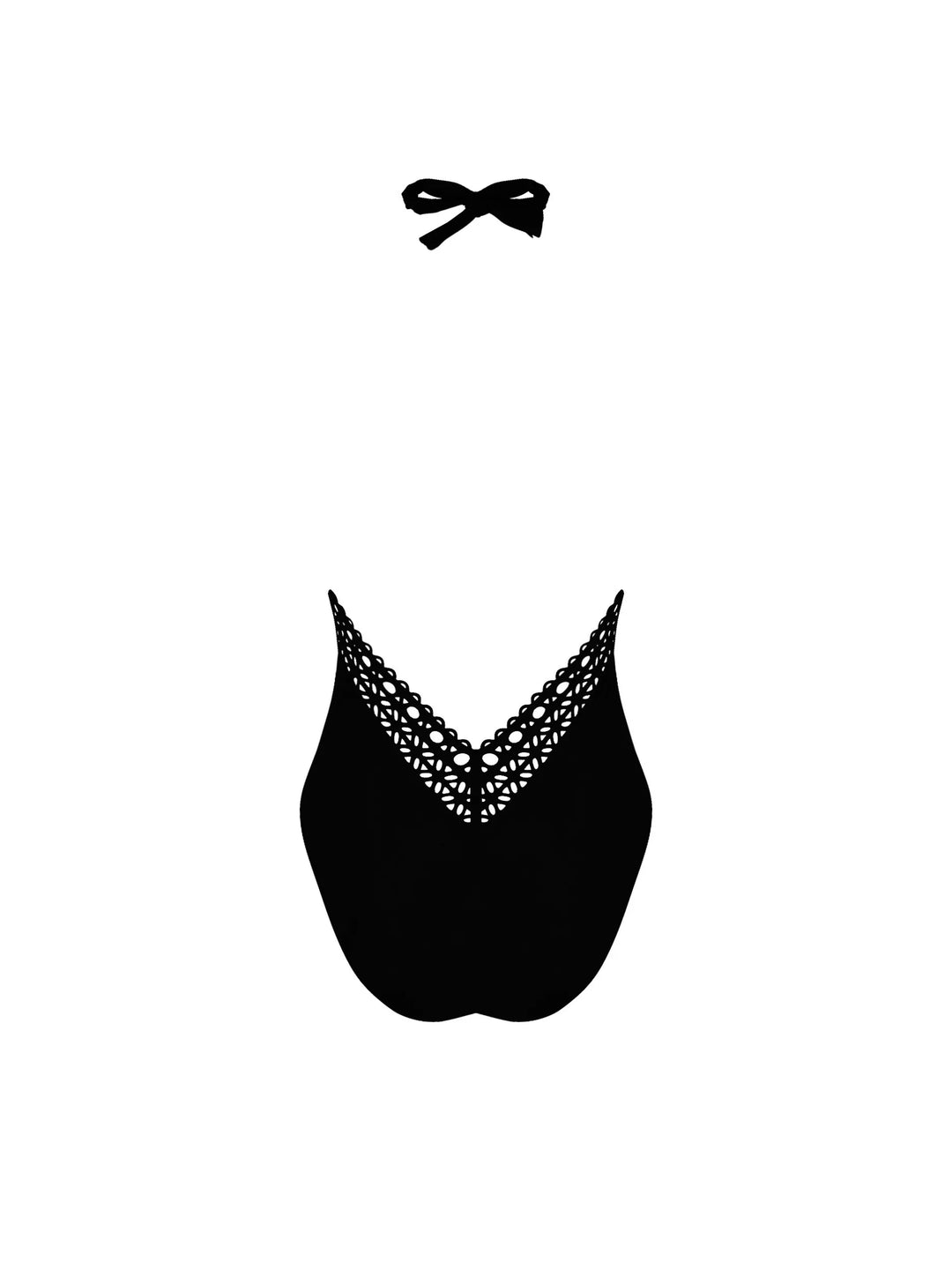 Lise Charmel Ajourage Couture Wireless Plunging Back Swimsuit
