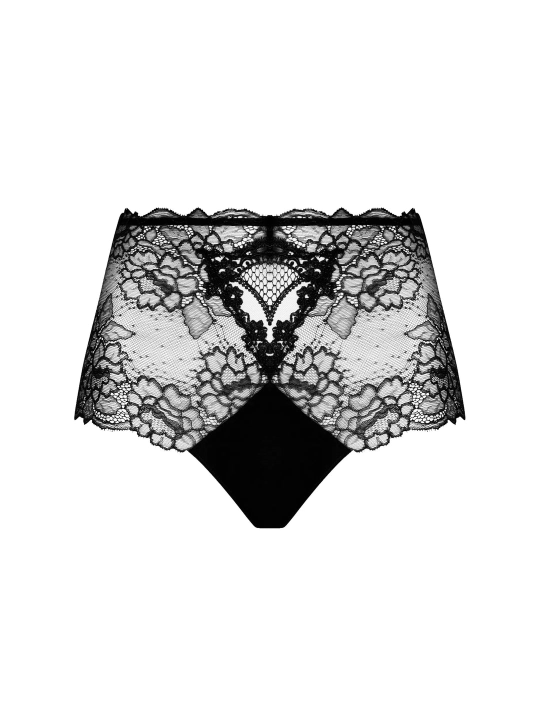 Lise Charmel Sublime En Or High Waist Boyshort Black
