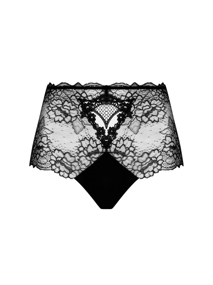 Lise Charmel Sublime En Or High Waist Boyshort Black