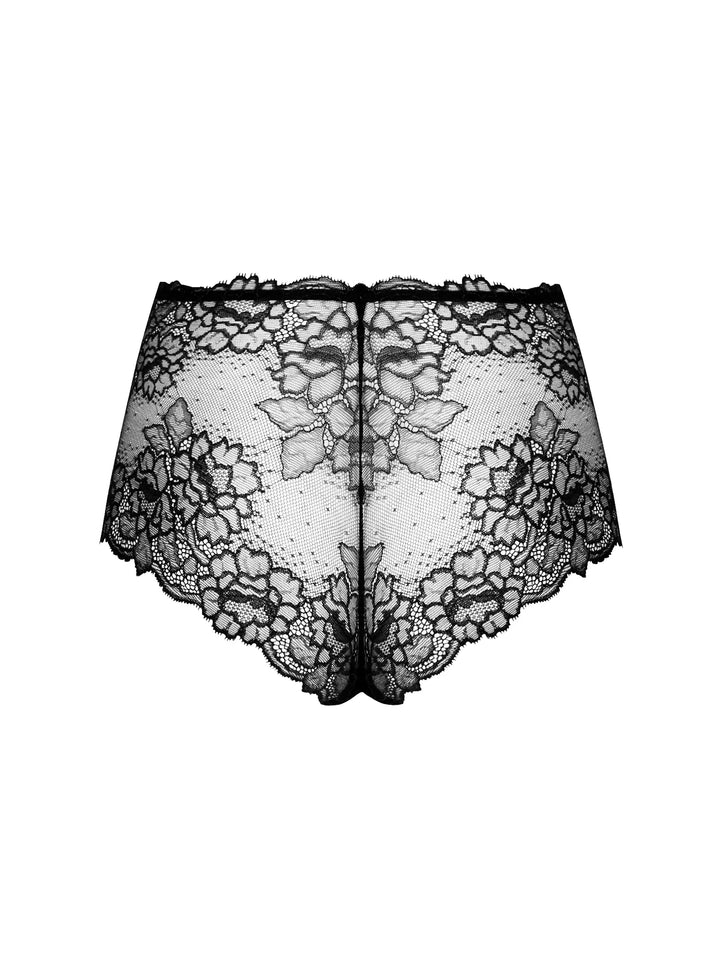 Lise Charmel Sublime En Or High Waist Boyshort Black