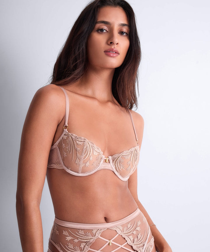 Aubade Cosmic Romance Half Cup Bra - Sugar Cookies Lingerie