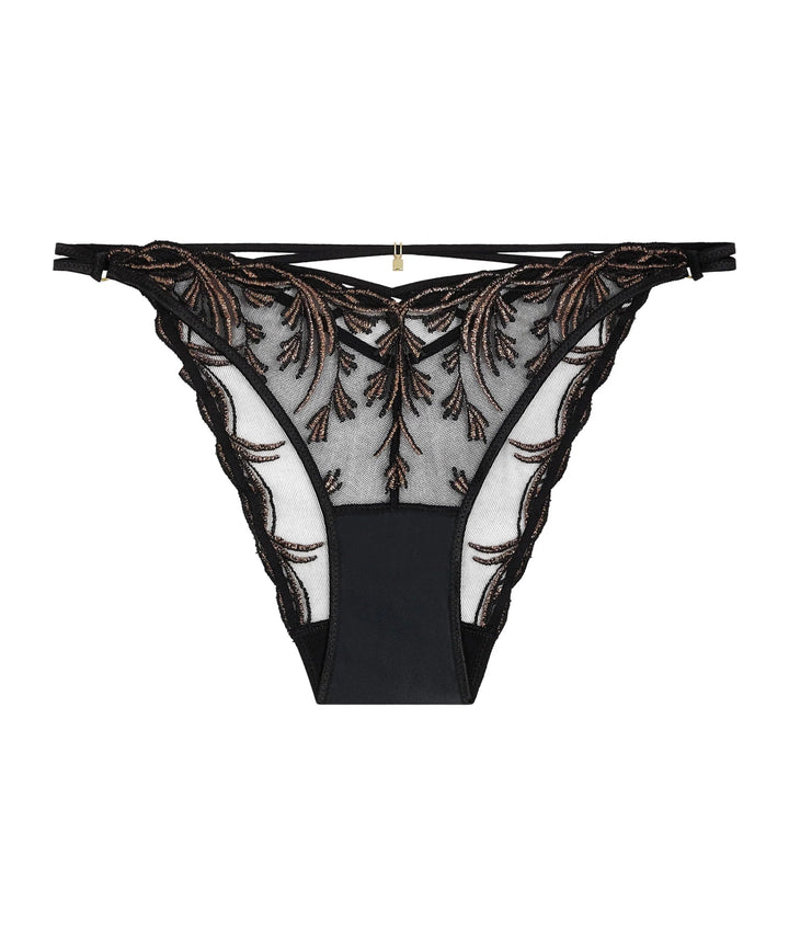 Aubade Cosmic Romance Italian Brief Black - Sugar Cookies Lingerie
