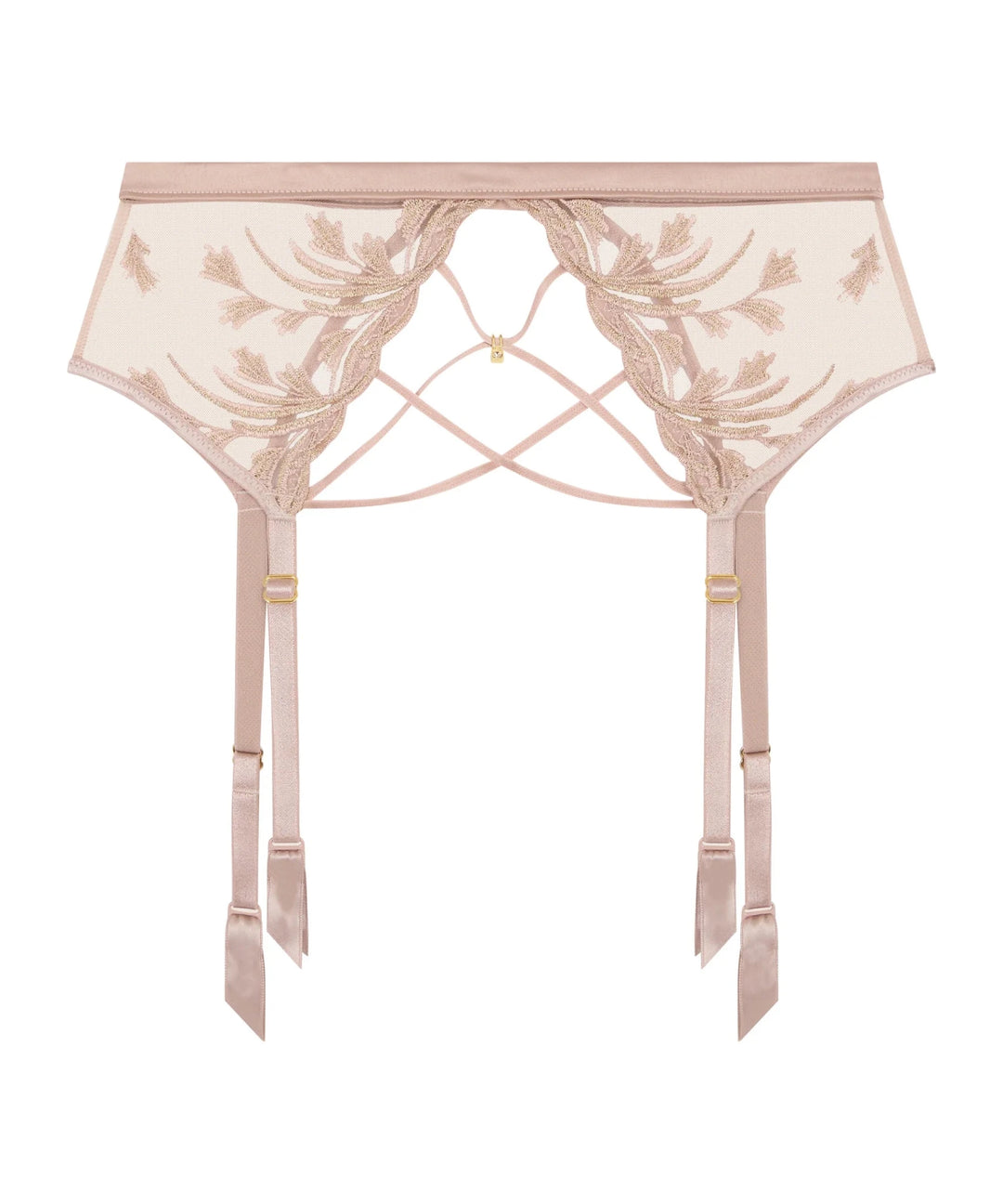 Aubade Cosmic Romance Suspender Belt - Sugar Cookies Lingerie