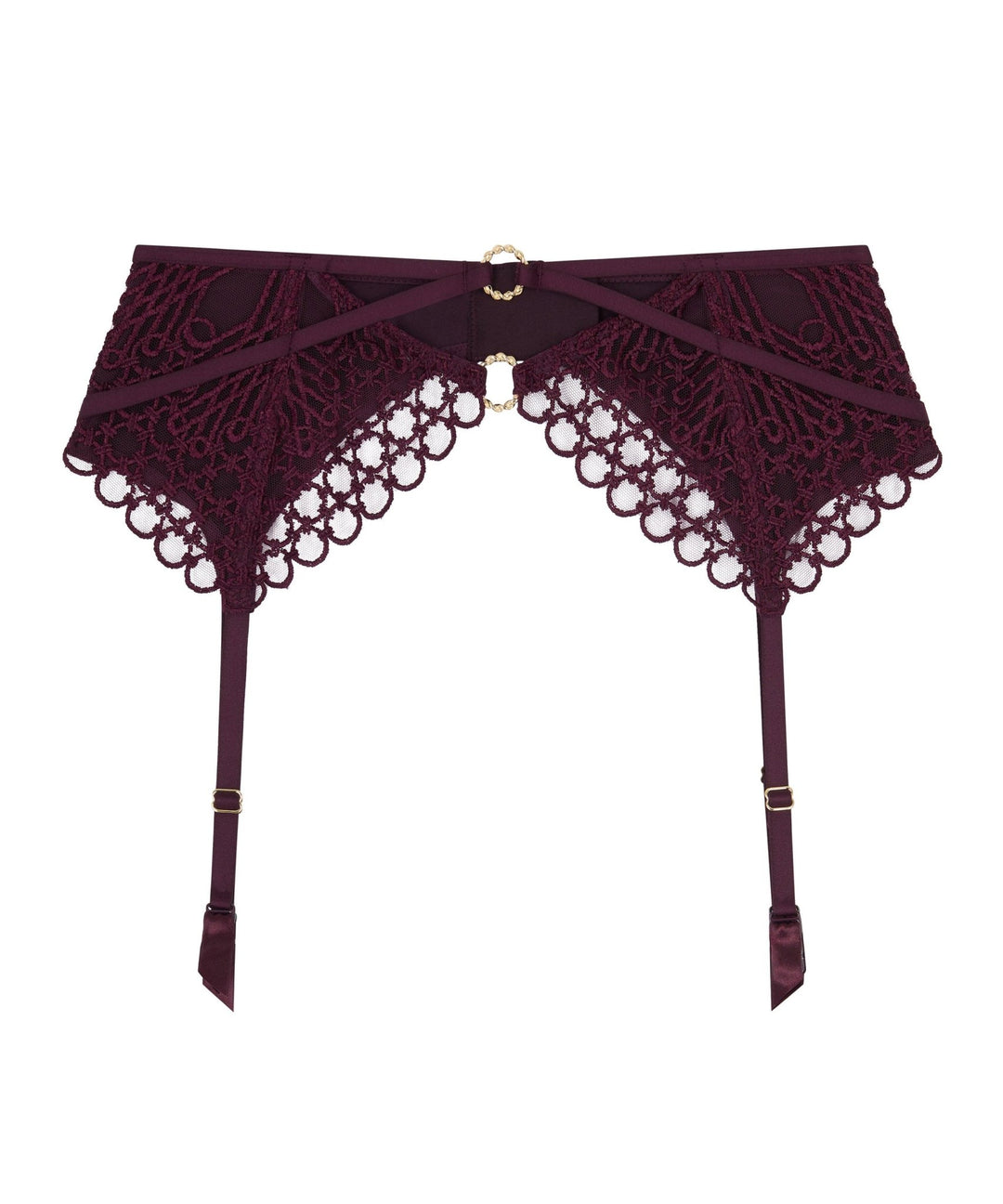 Aubade Eloge Du Desir Suspender Belt - Sugar Cookies Lingerie
