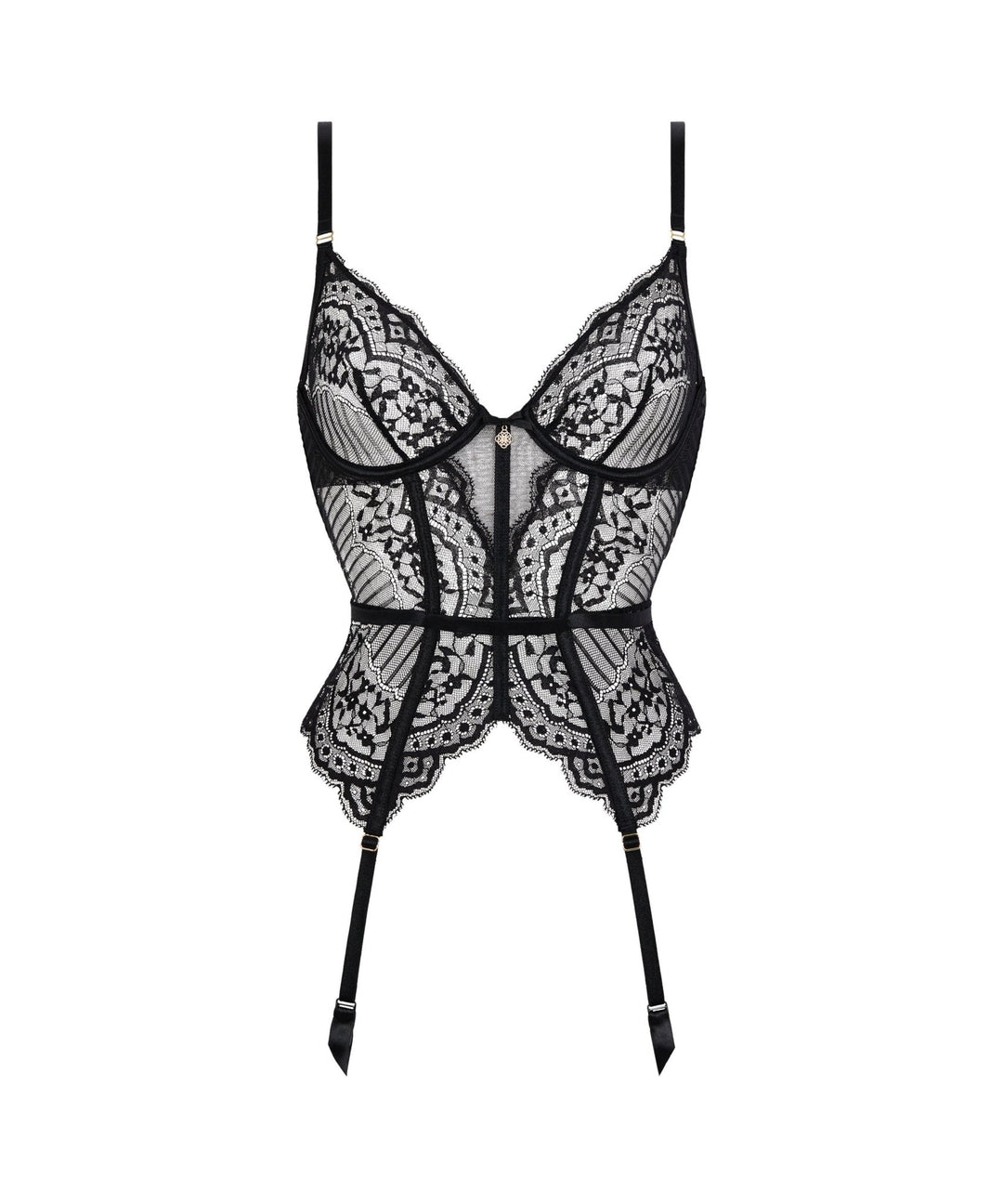 Aubade Love Vertigo Underwire Basque - Sugar Cookies Lingerie