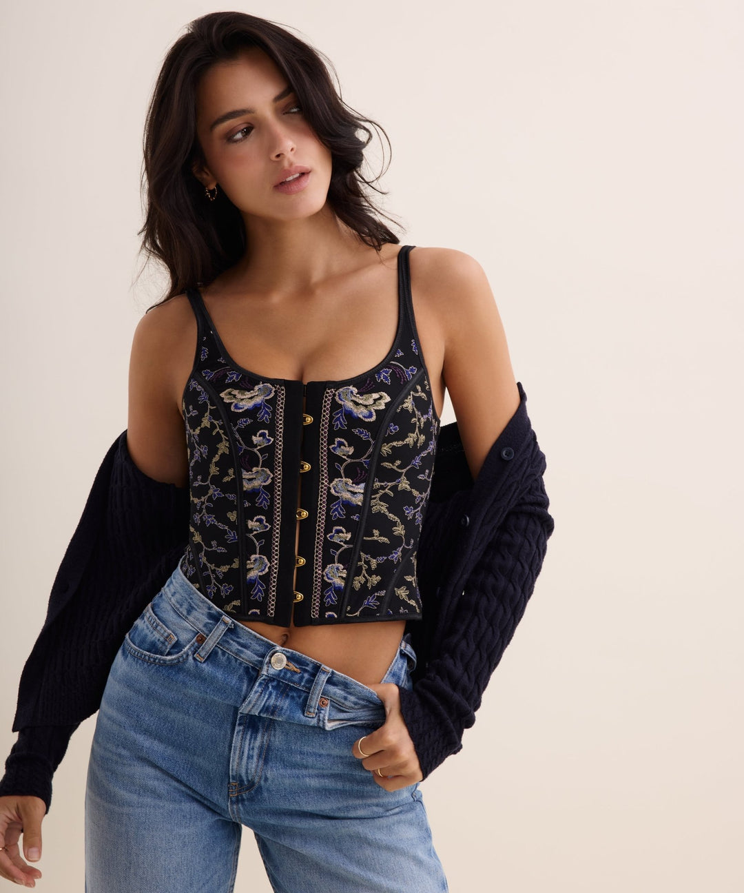 Aubade Midnight Opera Corset - Sugar Cookies Lingerie