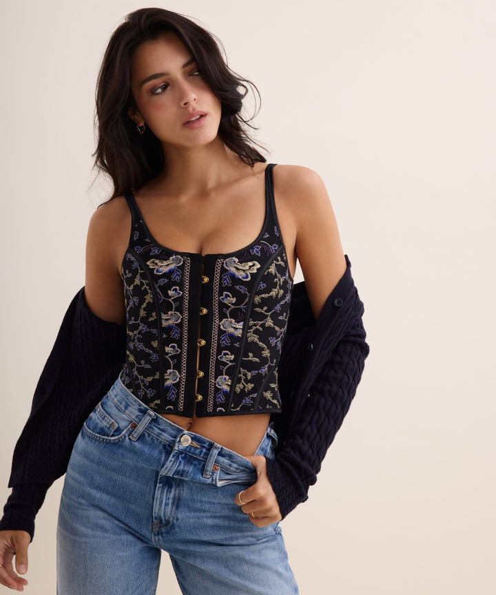 Aubade Midnight Opera Corset - Sugar Cookies Lingerie