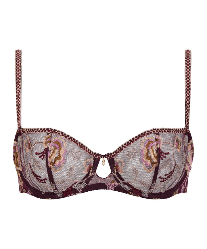 Aubade Midnight Opera Half Cup Bra - Sugar Cookies Lingerie