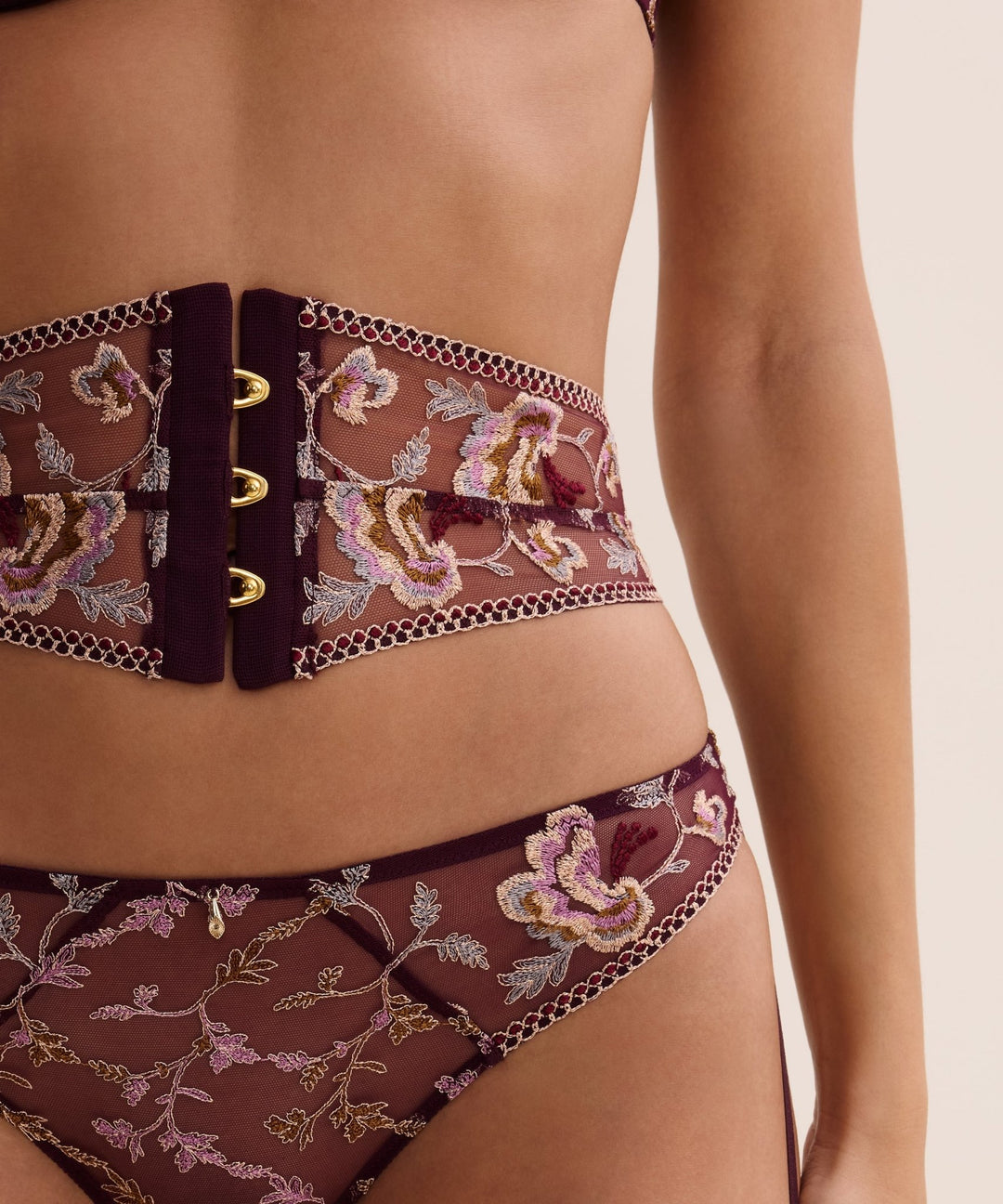 Aubade Midnight Opera Waistcincher - Sugar Cookies Lingerie