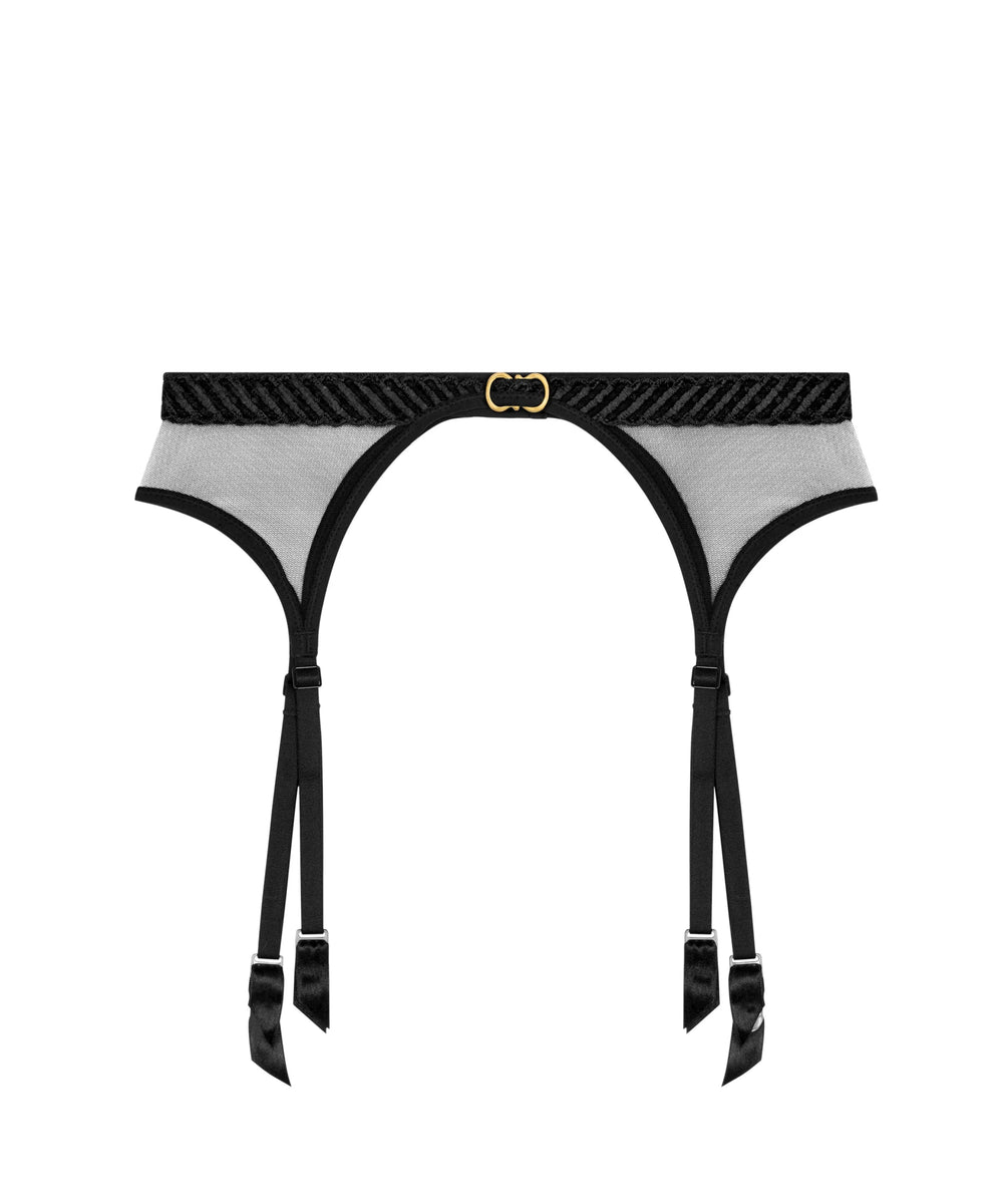 Aubade Sheer Emotion Suspender Belt - Sugar Cookies Lingerie