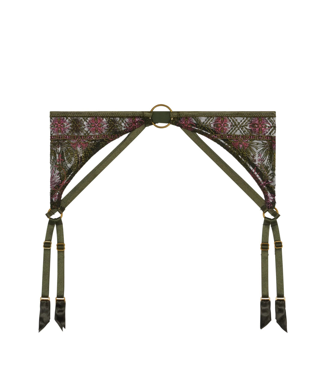 Aubade Sound Of Heart Suspender Belt - Sugar Cookies Lingerie