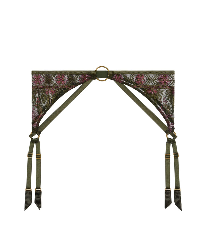 Aubade Sound Of Heart Suspender Belt - Sugar Cookies Lingerie