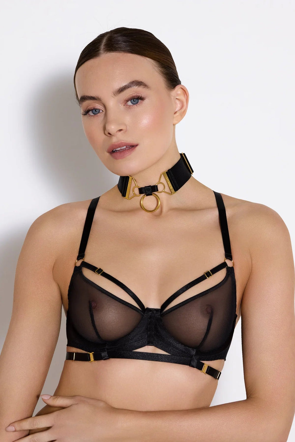 Bordelle Balconette Wire Bra - Sugar Cookies Lingerie