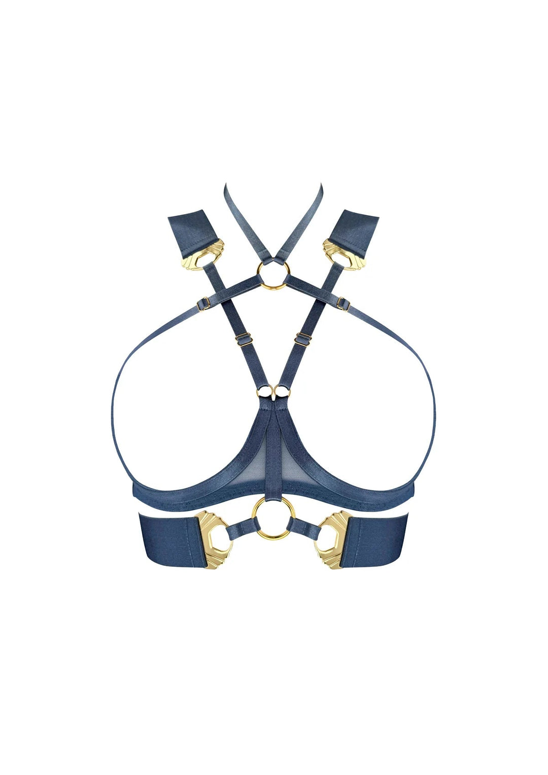 Bordelle Melusina Ouvert Wired Bra - Sugar Cookies Lingerie