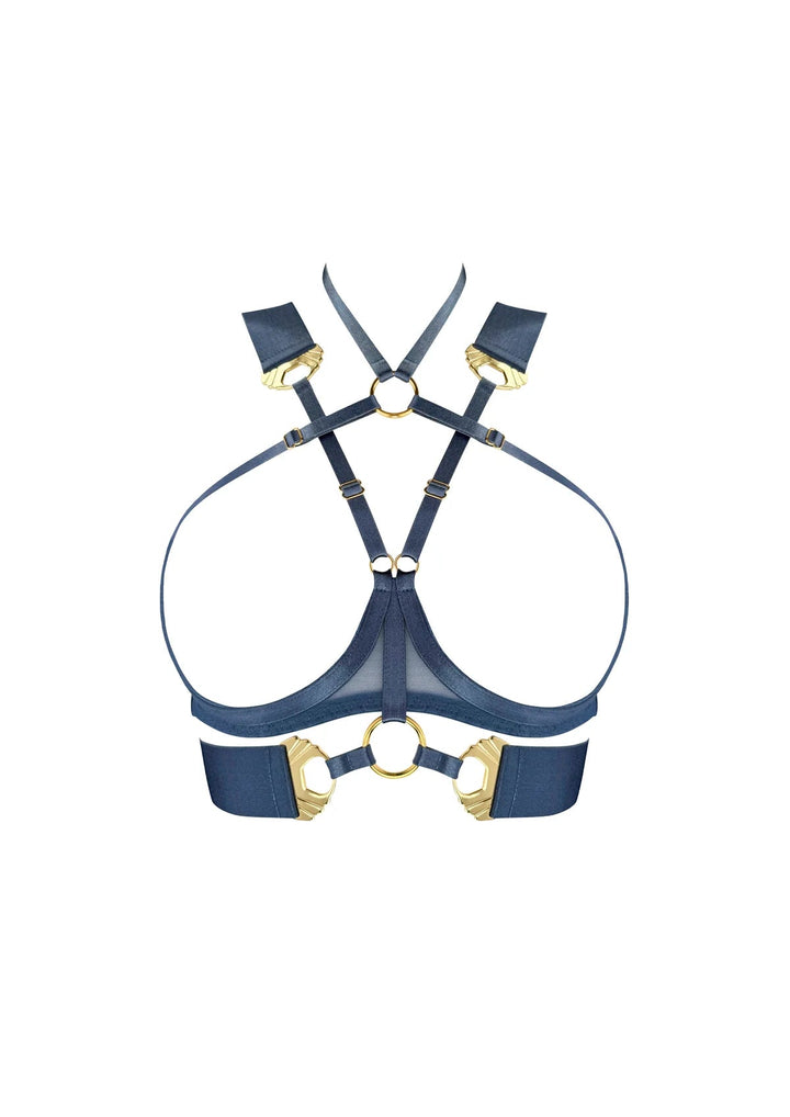 Bordelle Melusina Ouvert Wired Bra - Sugar Cookies Lingerie