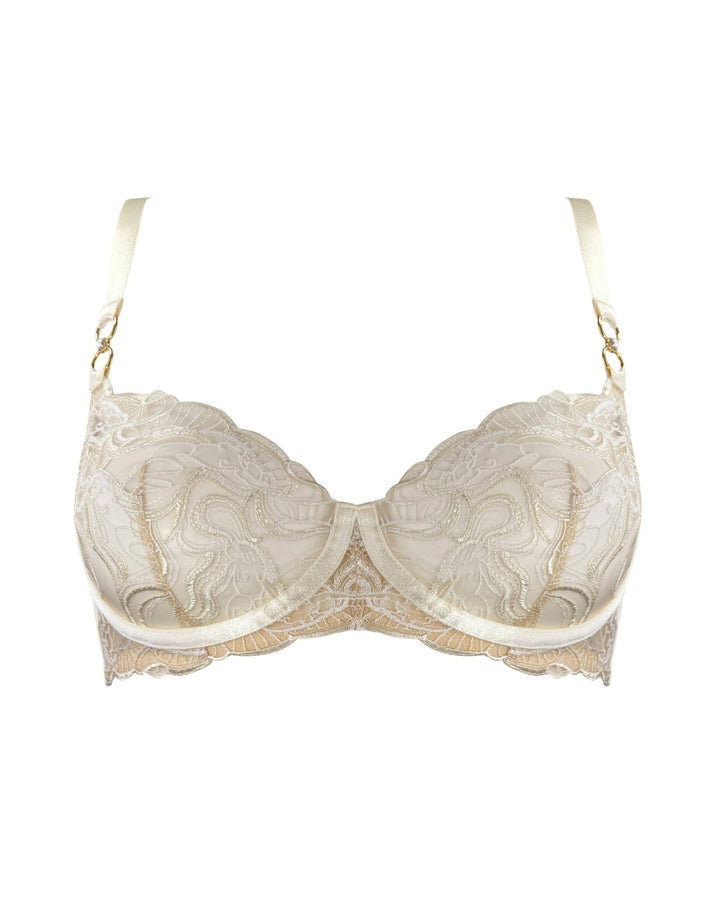 Bordelle Pearl Balconette Wire Bra - Sugar Cookies Lingerie