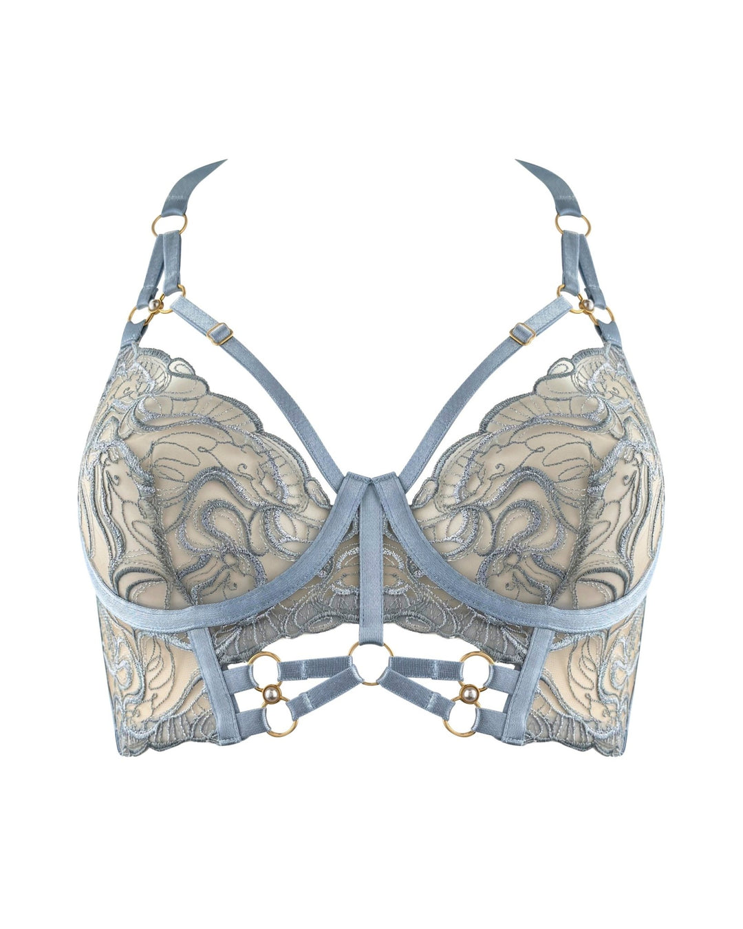 Bordelle Pearl Bodice Bra - Sugar Cookies Lingerie