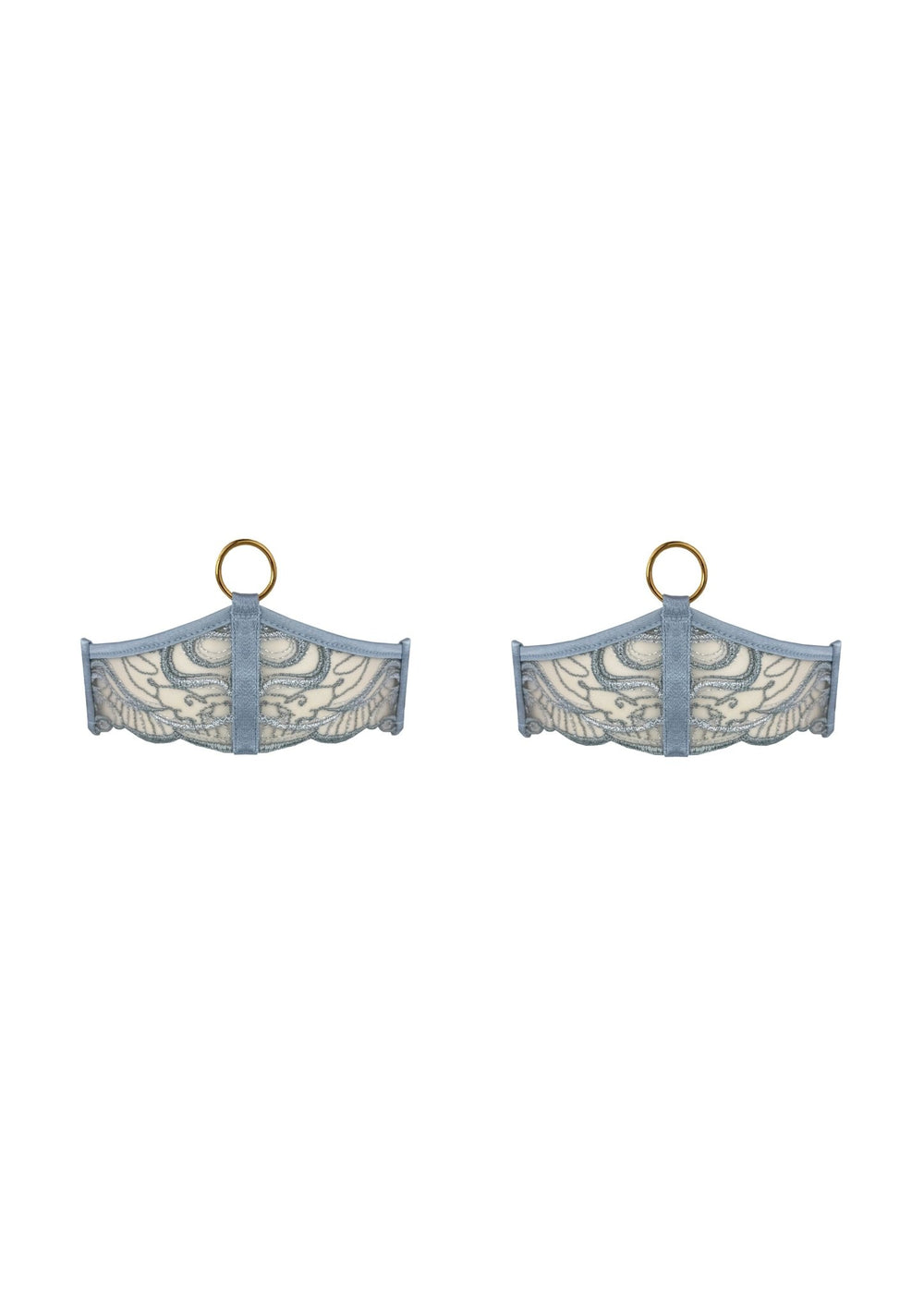 Bordelle Pearl Leg Garters - Sugar Cookies Lingerie