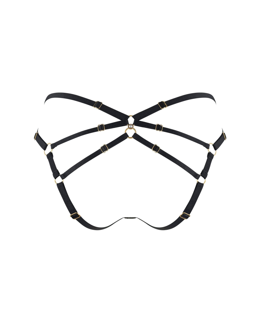 Bordelle Pearl Open Back Brief - Sugar Cookies Lingerie