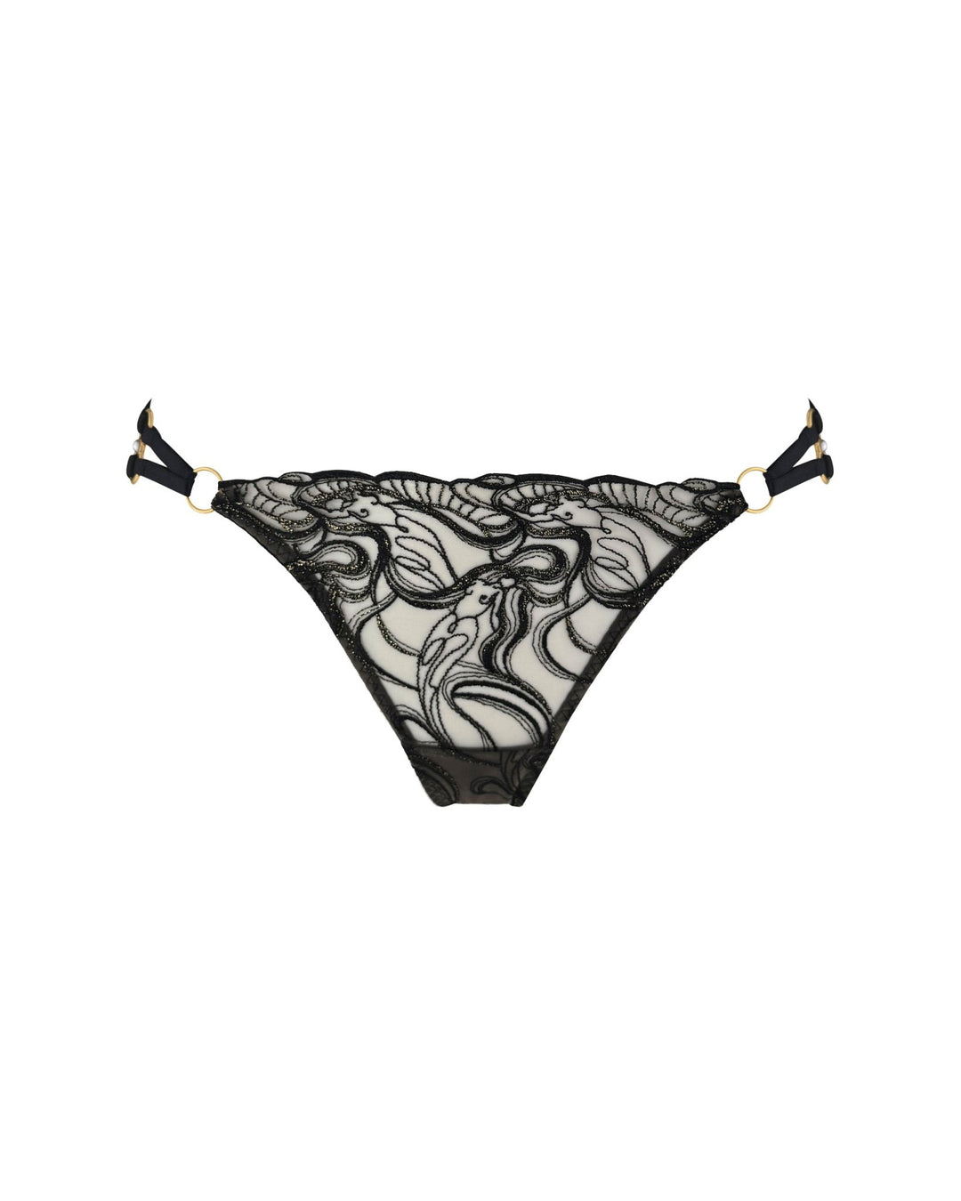 Bordelle Pearl Open Back Brief - Sugar Cookies Lingerie