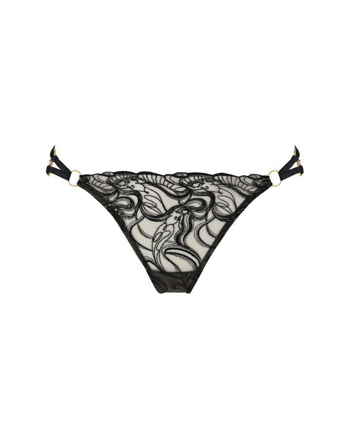 Bordelle Pearl Open Back Brief - Sugar Cookies Lingerie