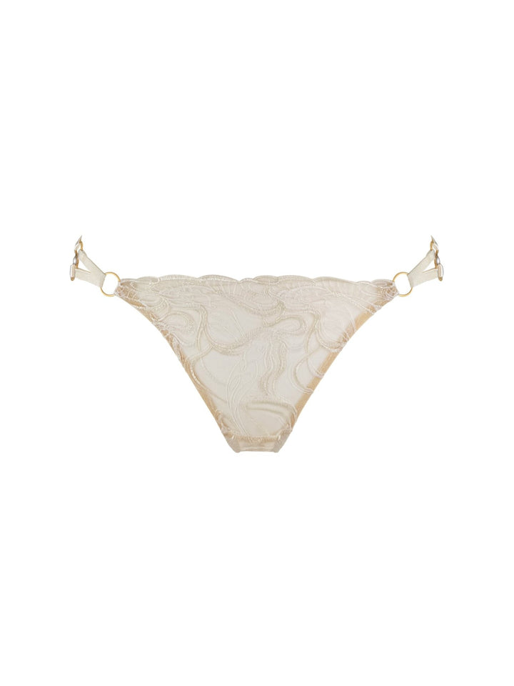 Bordelle Pearl Open Back Brief - Sugar Cookies Lingerie