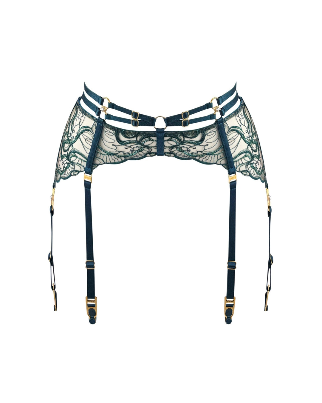 Bordelle Pearl Suspender Belt - Sugar Cookies Lingerie