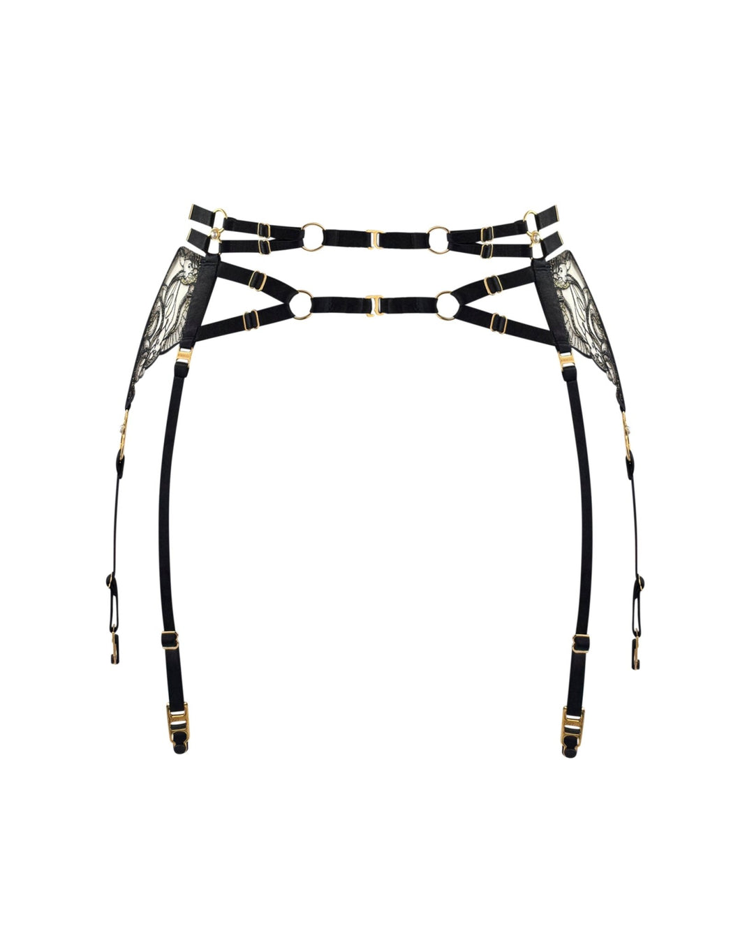Bordelle Pearl Suspender Belt - Sugar Cookies Lingerie