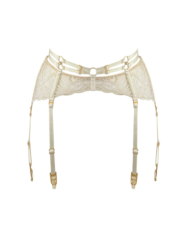 Bordelle Pearl Suspender Belt - Sugar Cookies Lingerie