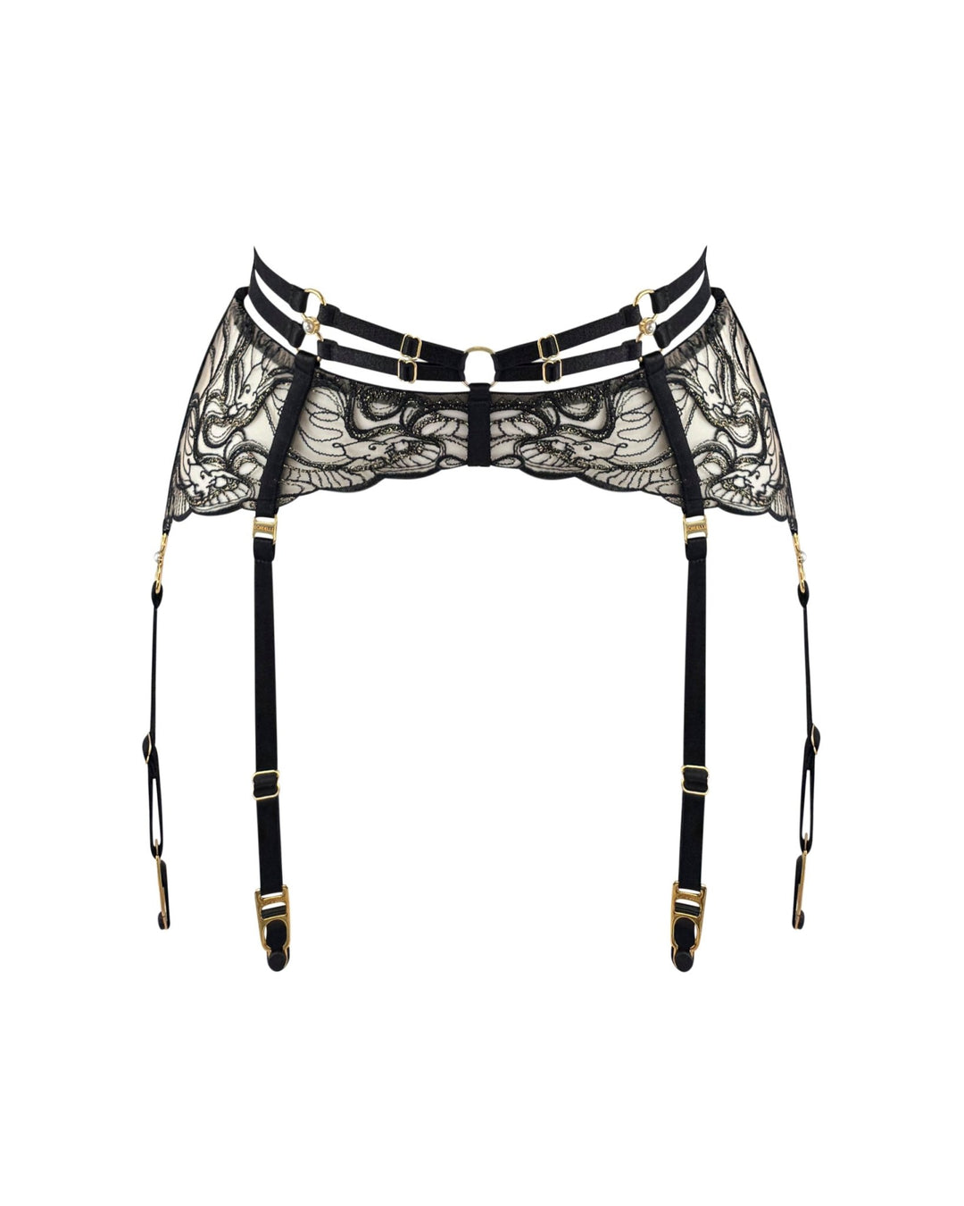 Bordelle Pearl Suspender Belt - Sugar Cookies Lingerie