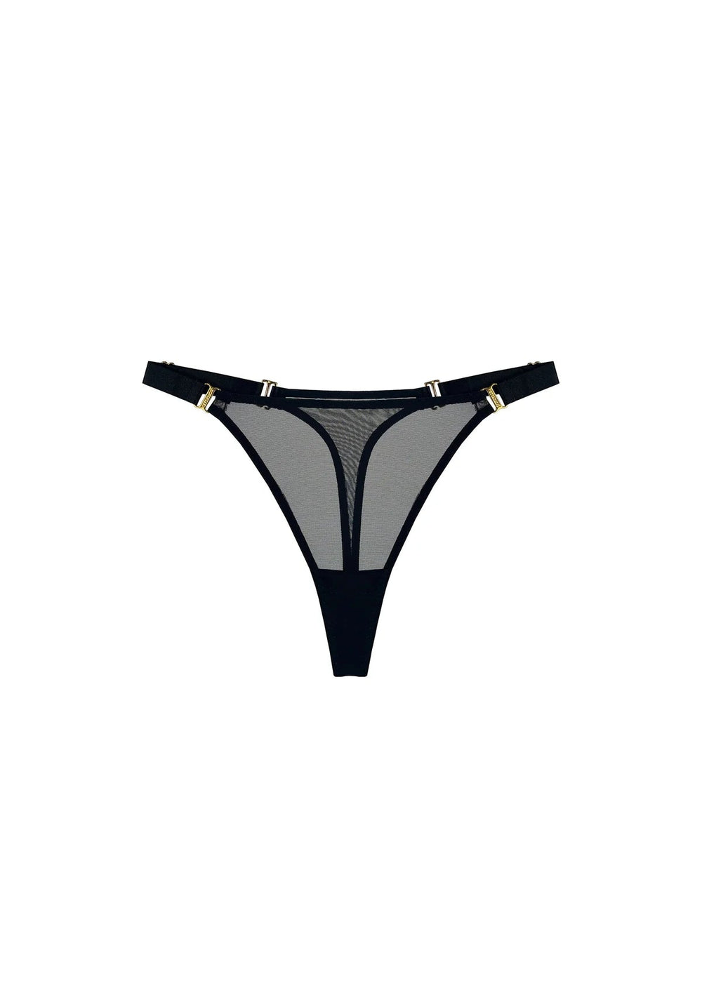 Bordelle Signature Mesh Thong - Sugar Cookies Lingerie