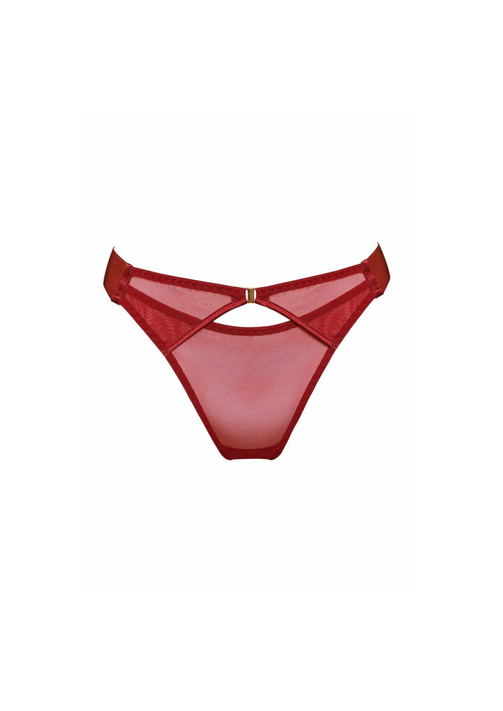 Bordelle Signature Wide Strap Thong - Sugar Cookies Lingerie
