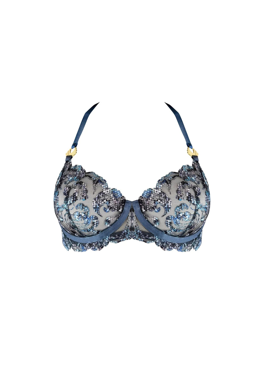 Bordelle Siren Balconette Wire Bra - Sugar Cookies Lingerie