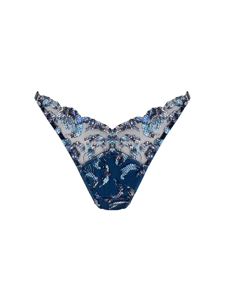 Bordelle Siren Strap Thong - Sugar Cookies Lingerie