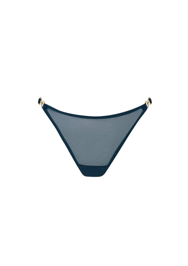 Bordelle Zenna Mesh Thong - Sugar Cookies Lingerie