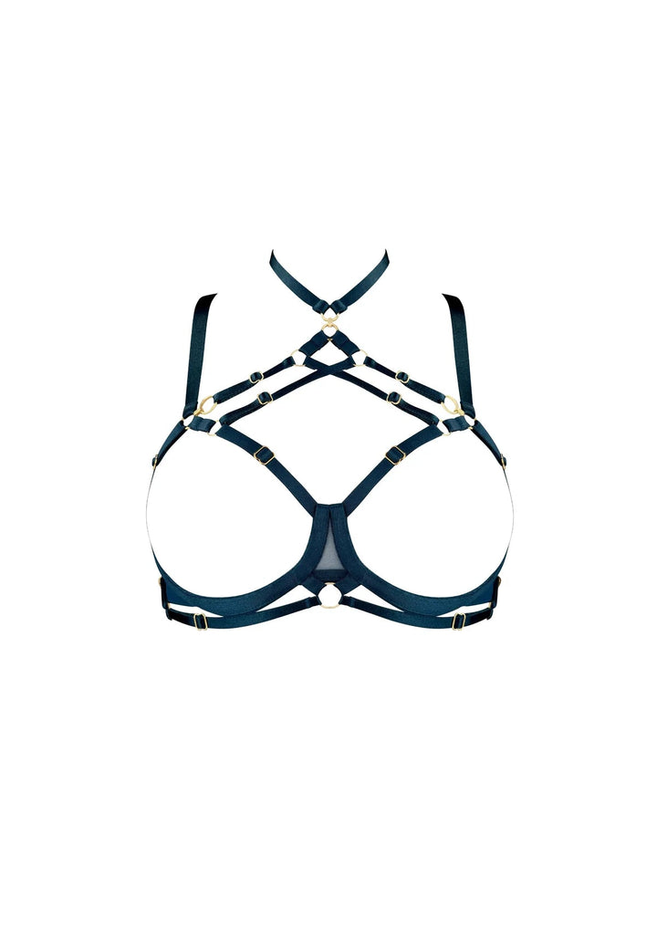 Bordelle Zenna Ouvert Wire Bra - Sugar Cookies Lingerie