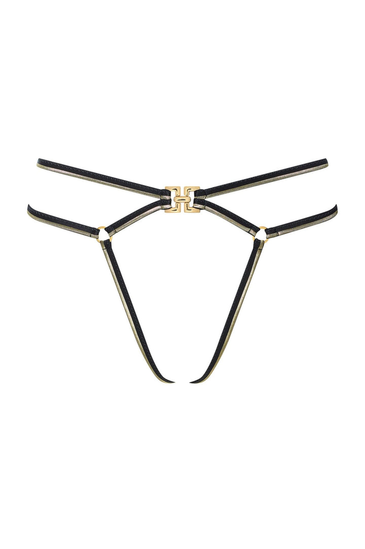 Cadolle Bondage Thong - Sugar Cookies Lingerie