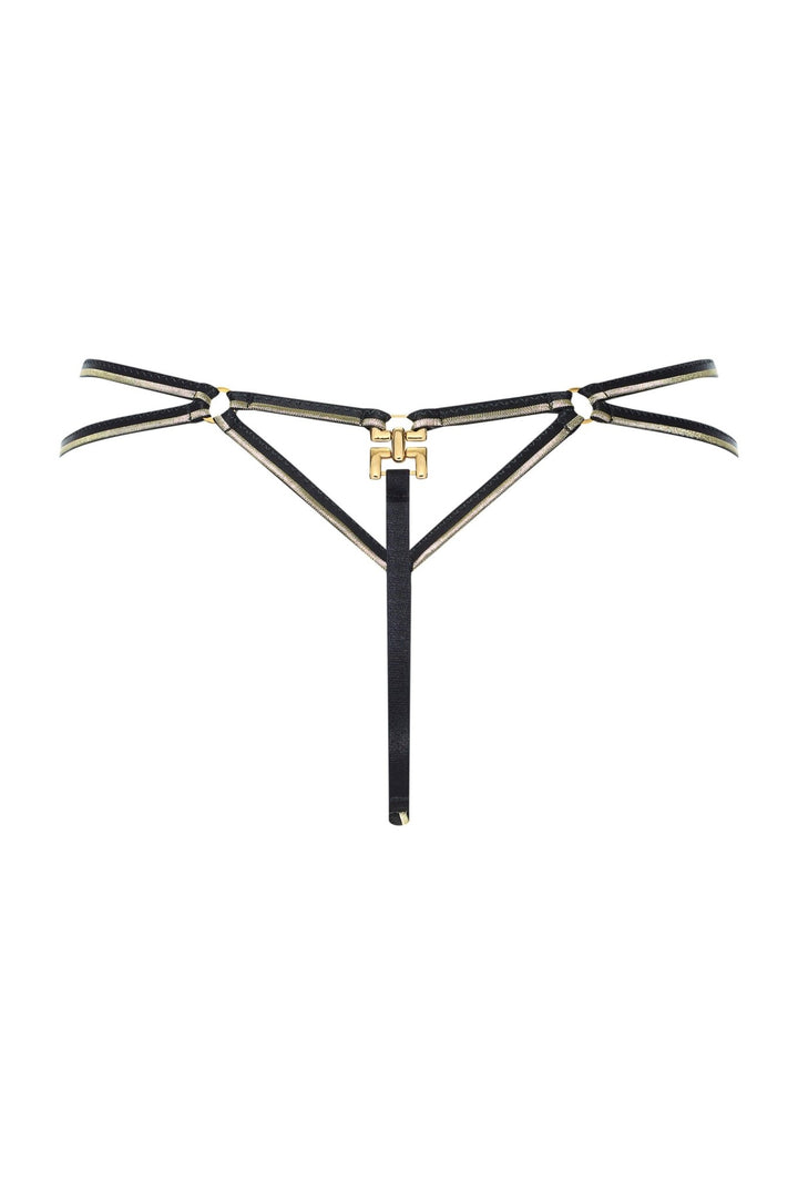 Cadolle Bondage Thong - Sugar Cookies Lingerie