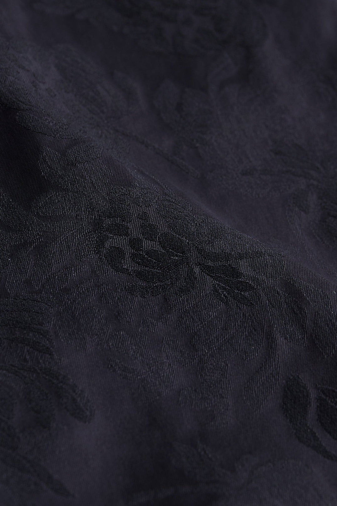 Cadolle Violetta Black Satin Minidress - Sugar Cookies Lingerie