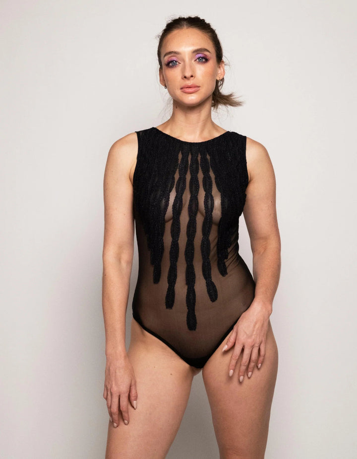 Carol Coelho Cascade Bodysuit - Sugar Cookies Lingerie