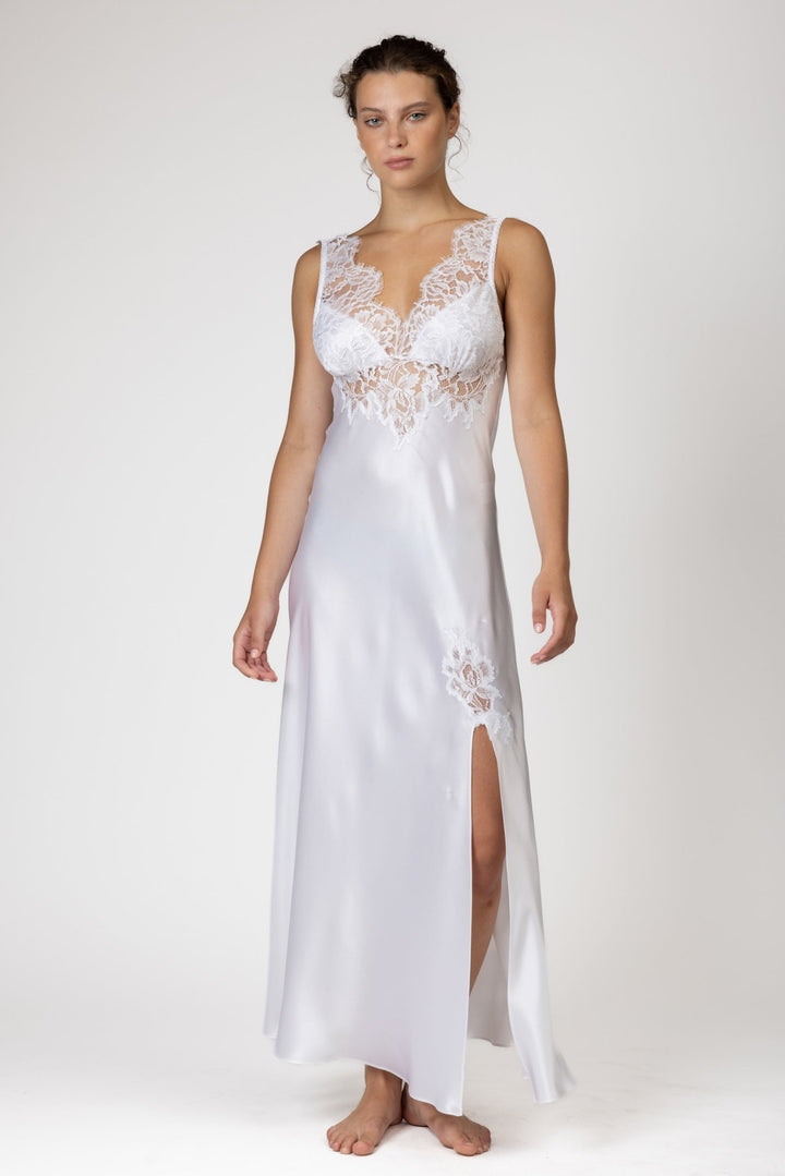 Christine Pure Silk Gown - Sugar Cookies Lingerie