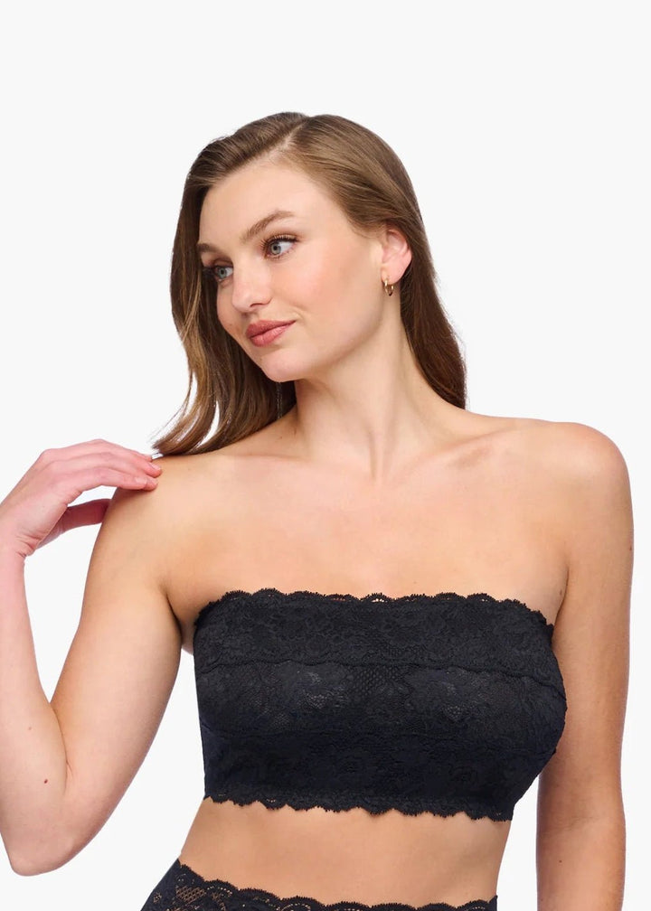 Cosabella Never Say Never Curvy Flirtie Bandeau Bra - Sugar Cookies Lingerie