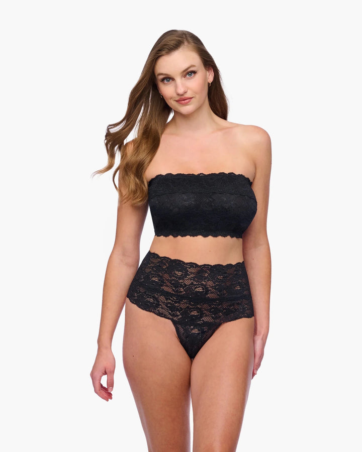 Cosabella Never Say Never Curvy Flirtie Bandeau Bra - Sugar Cookies Lingerie