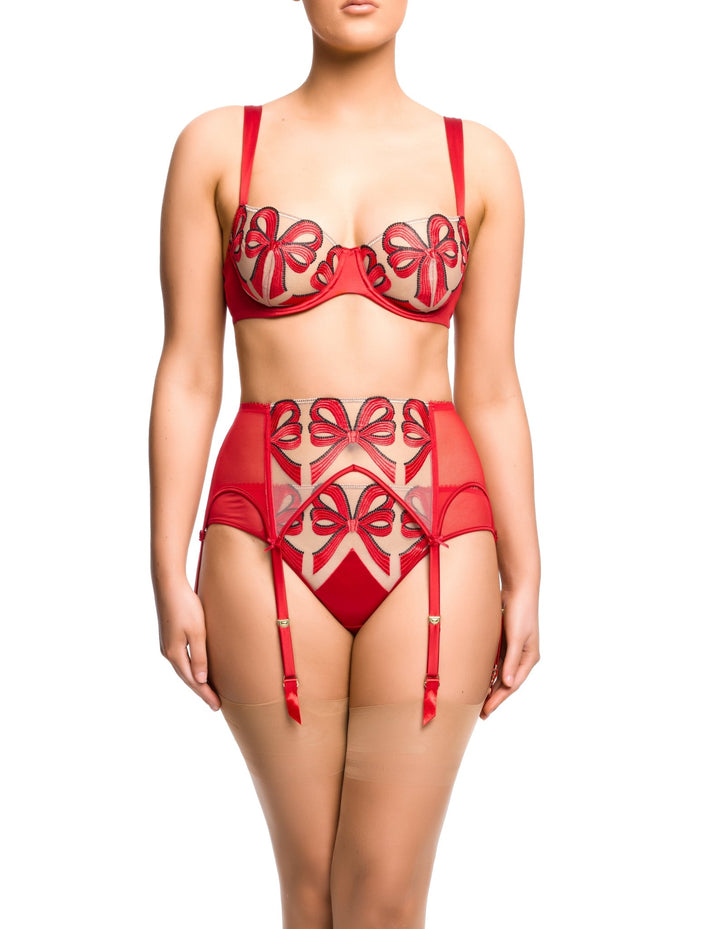 Dita Von Teese Beau Bait Suspender - Sugar Cookies Lingerie