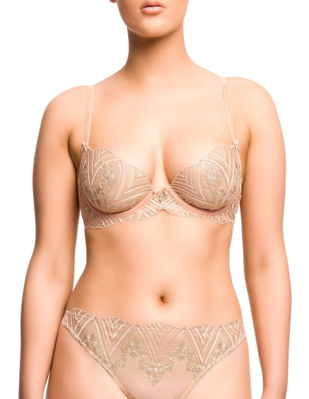 Dita Von Teese Fortunia Plunge Bra - Sugar Cookies Lingerie