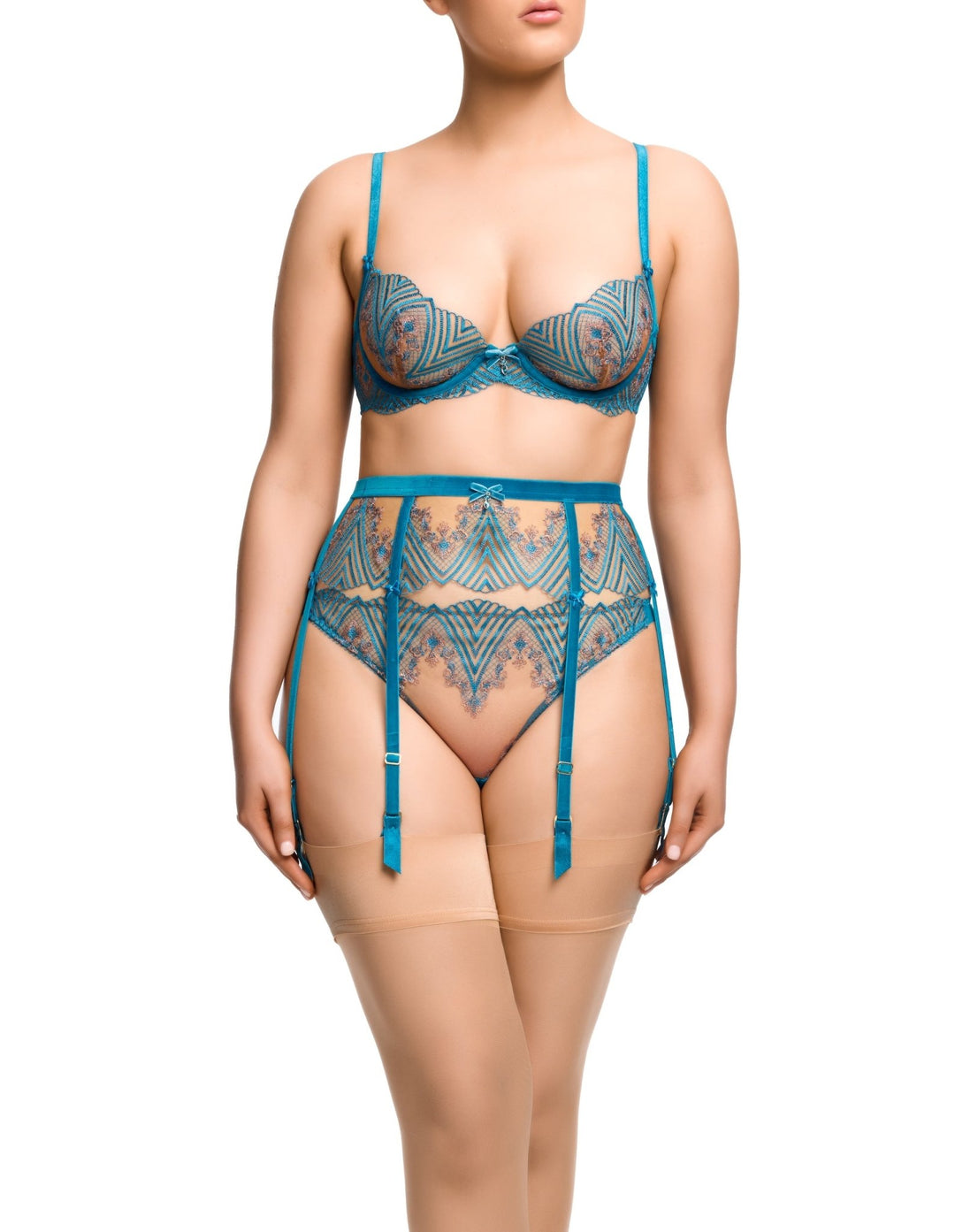 Dita Von Teese Fortunia Suspender Belt - Sugar Cookies Lingerie