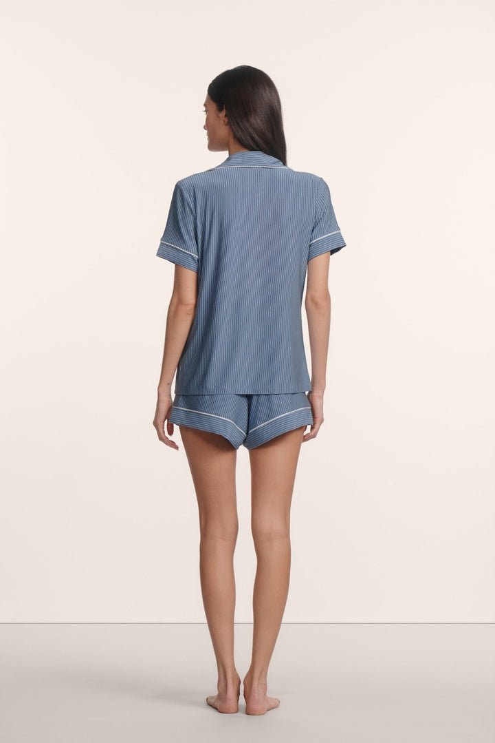 Eberjey Gisele Printed Modal Relaxed Short PJ Set - Sugar Cookies Lingerie
