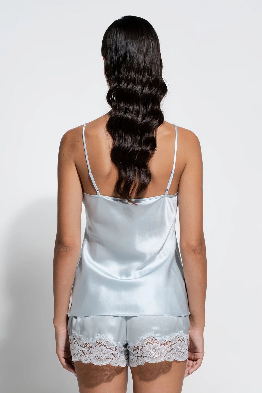 Ginia Silk Lace Cami - Sugar Cookies Lingerie
