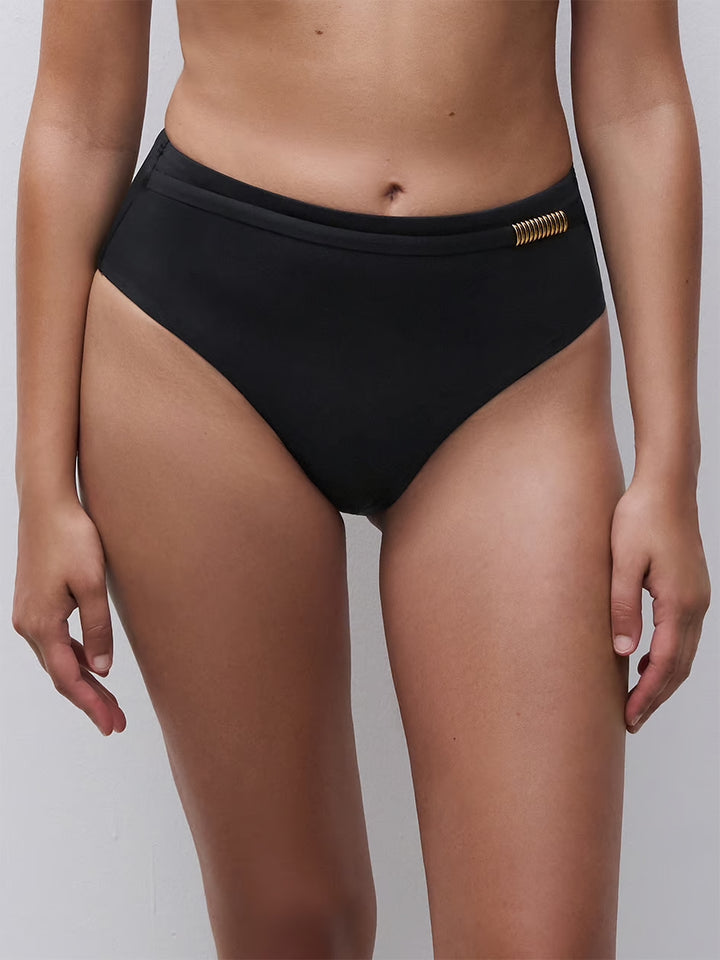 Chantelle Icon High Waist Brief Swim Bottom